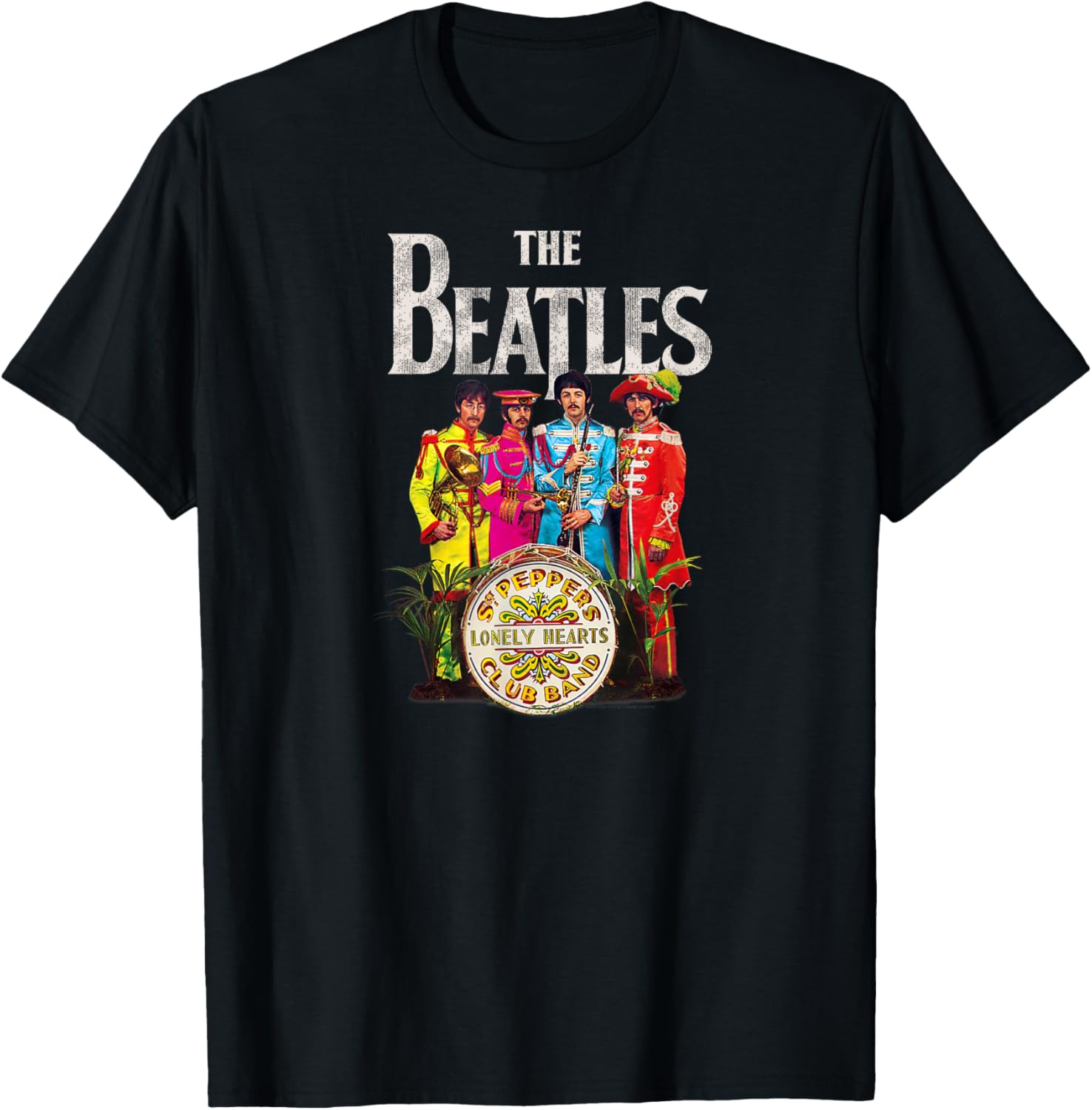 Футболка The Beatles Sargent Pepper Drum, черная (black 19-3911tcx), размер S
Футболка The Beatles Sargent Pepper Drum, черная (black 19-3911tcx), размер S