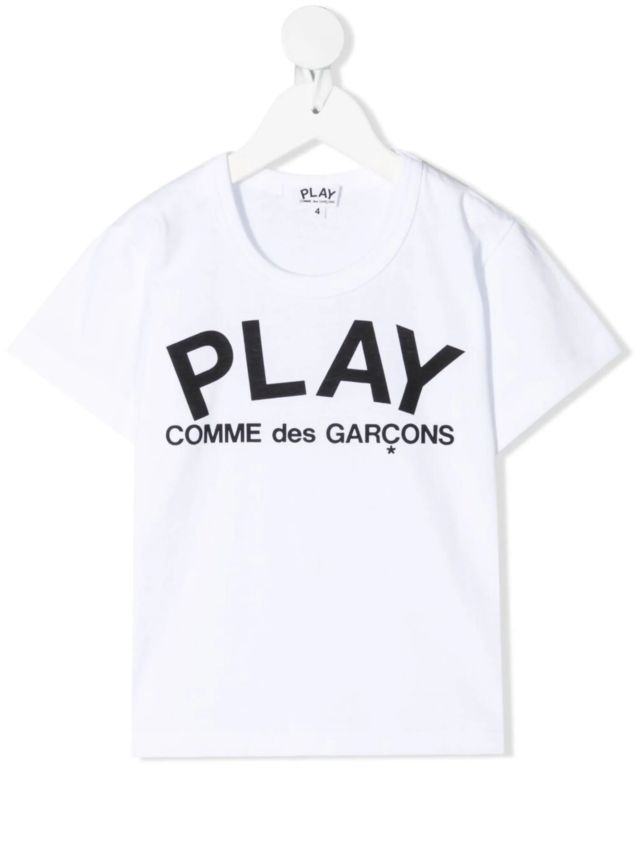 Футболка с логотипом Comme Des Garçons Play Kids, белый
Футболка с логотипом Comme Des Garçons Play Kids, белый