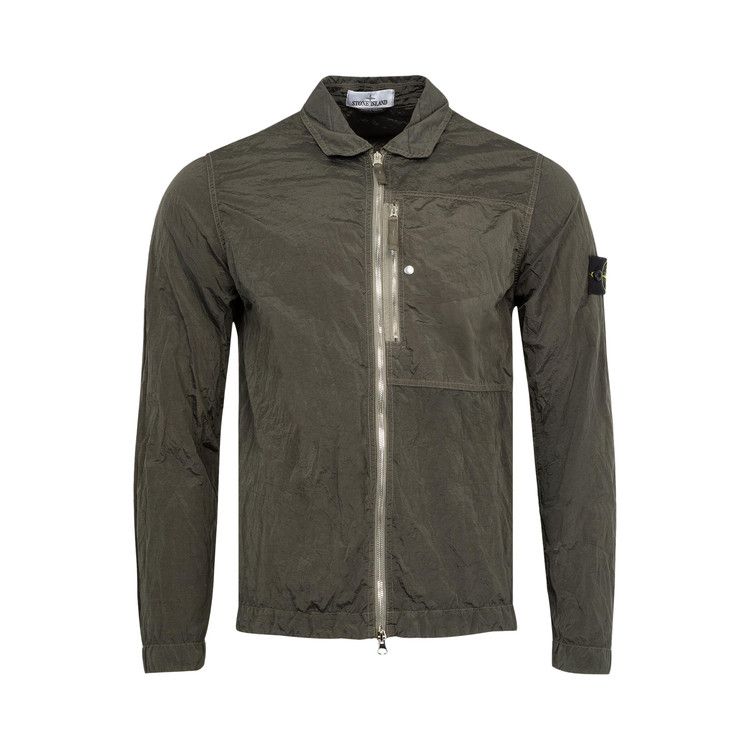Рубашка Stone Island Logo Patch Overshirt, Military Green
Рубашка Stone Island Logo Patch Overshirt, Military Green