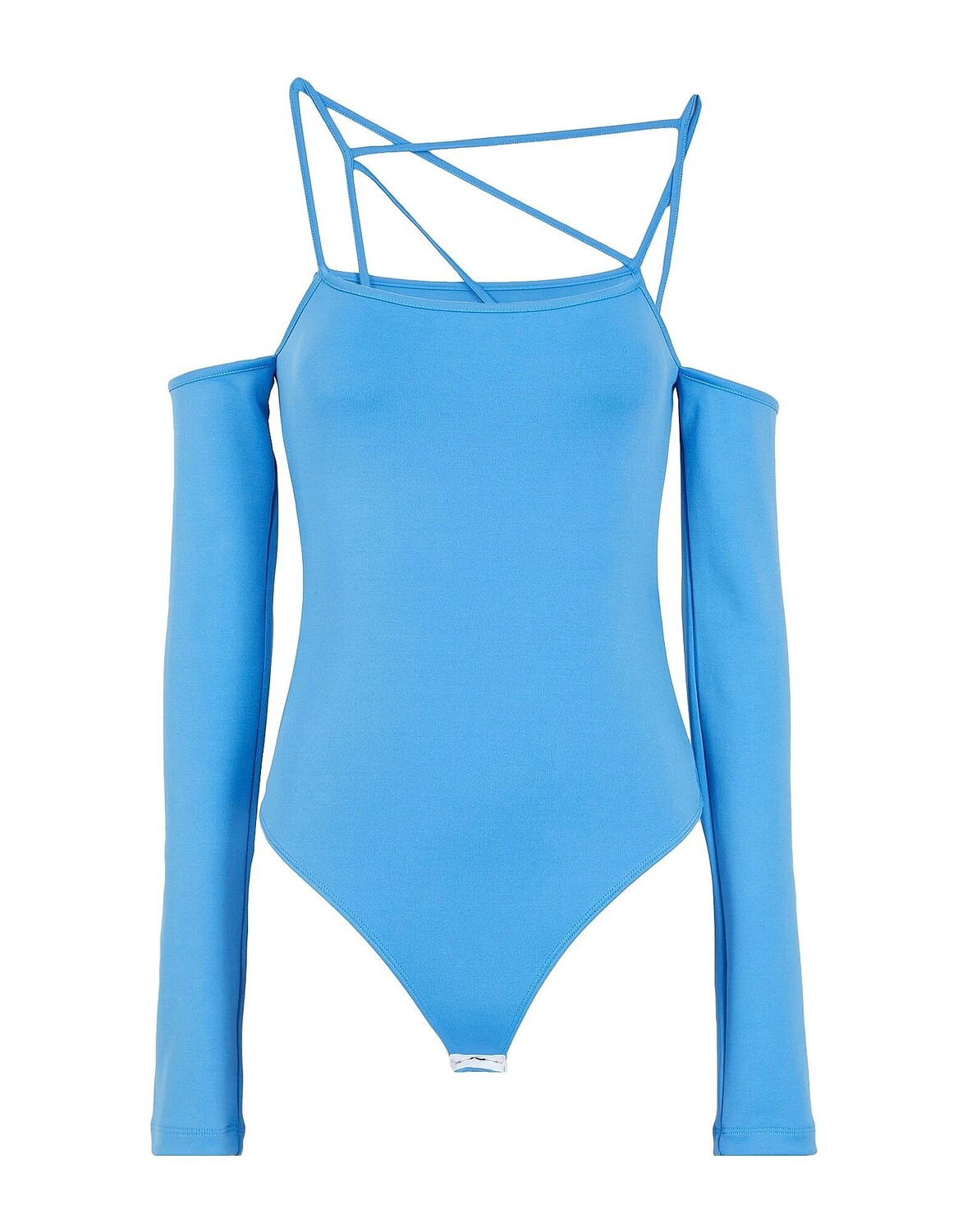 Боди 8 By Yoox, голубой 
Боди 8 By Yoox, голубой