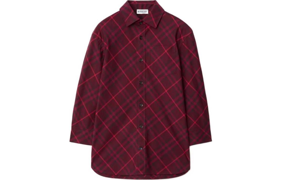 Burberry Хлопковая рубашка Red Kids'
Burberry Хлопковая рубашка Red Kids'