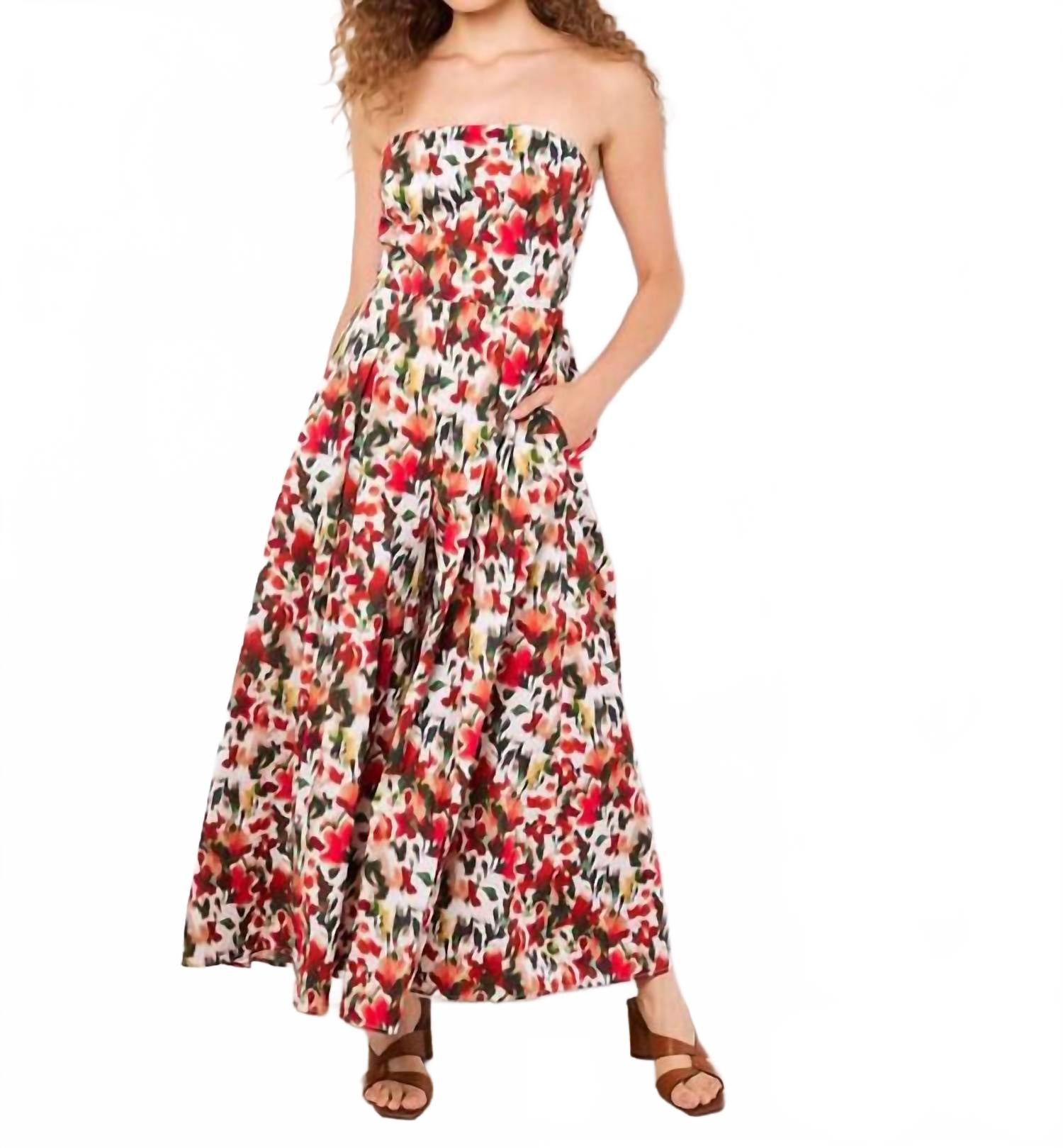 Икатский комбинезон с цветочным принтом в красном цвете APRICOT
Икатский комбинезон с цветочным принтом в красном цвете APRICOT