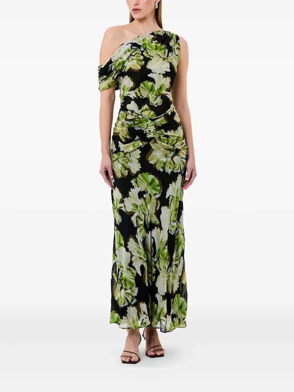 Платье макси с цветочным принтом Nicholas 
Платье макси с цветочным принтом Nicholas