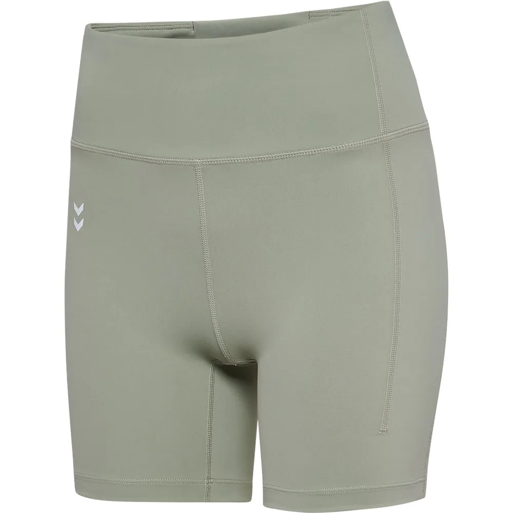 Леггинсы Hummel HIIT Impact High Waist short, зеленый 
Леггинсы Hummel HIIT Impact High Waist short, зеленый