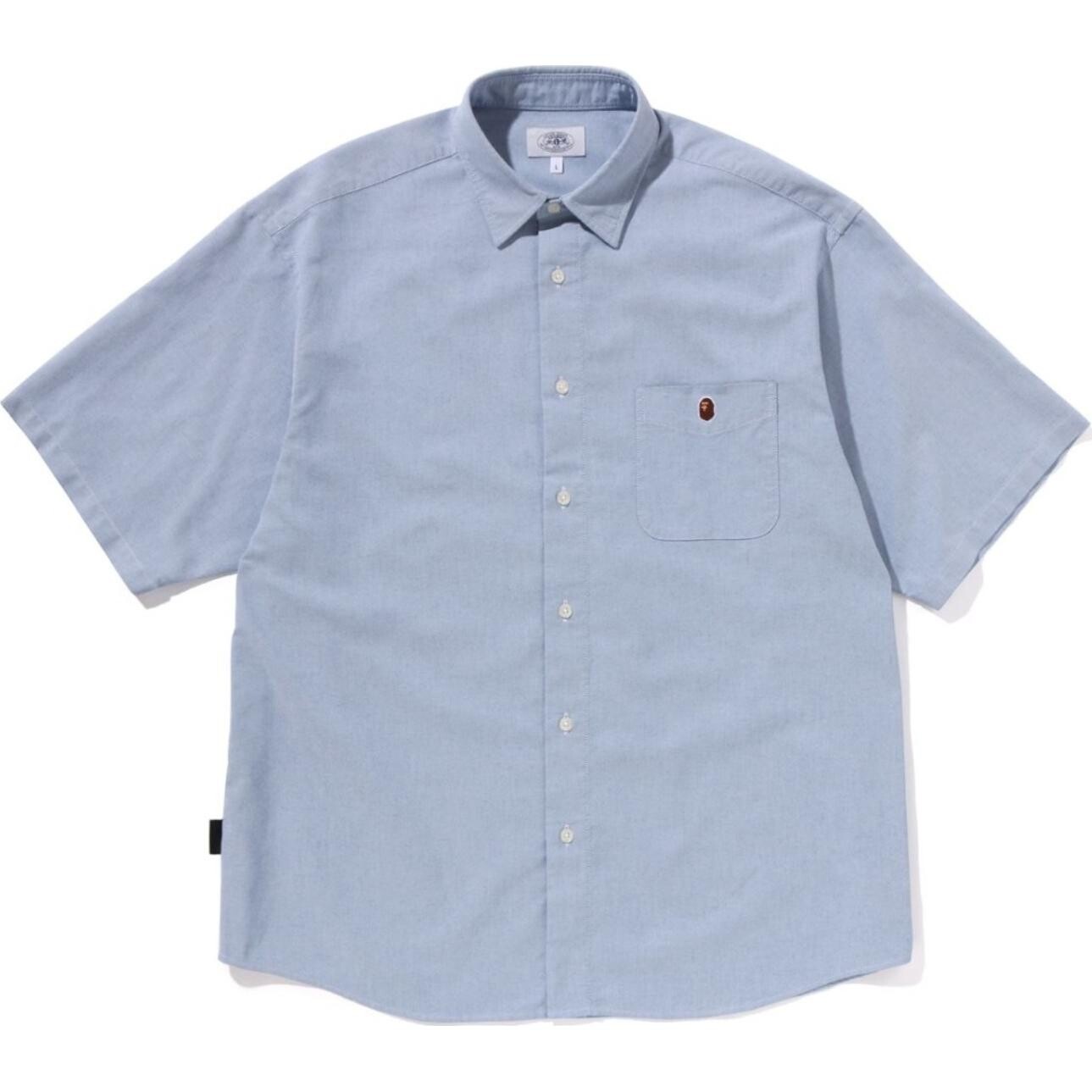 Рубашка мужская A Bathing Ape, белый 
Рубашка мужская A Bathing Ape, белый