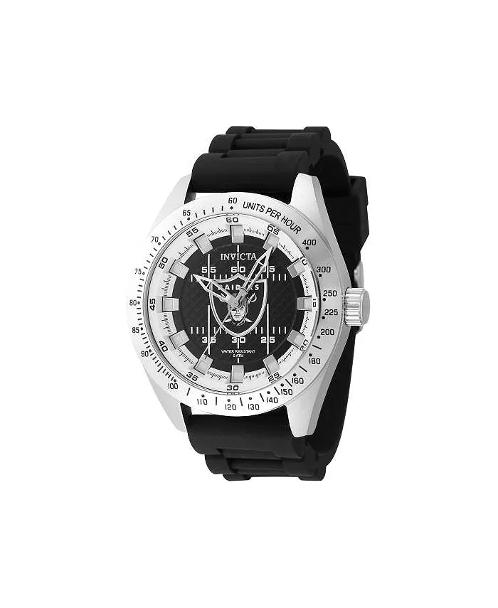 Мужские часы 47859 NFL Las Vegas Raiders Quartz Multifunction с бело-черным циферблатом Invicta
Мужские часы 47859 NFL Las Vegas Raiders Quartz Multifunction с бело-черным циферблатом Invicta