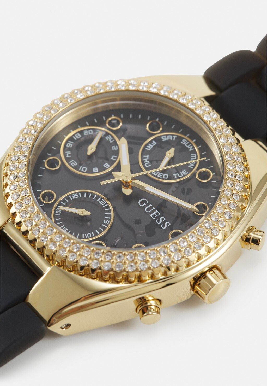 Часы JELLY Guess, черный 
Часы JELLY Guess, черный