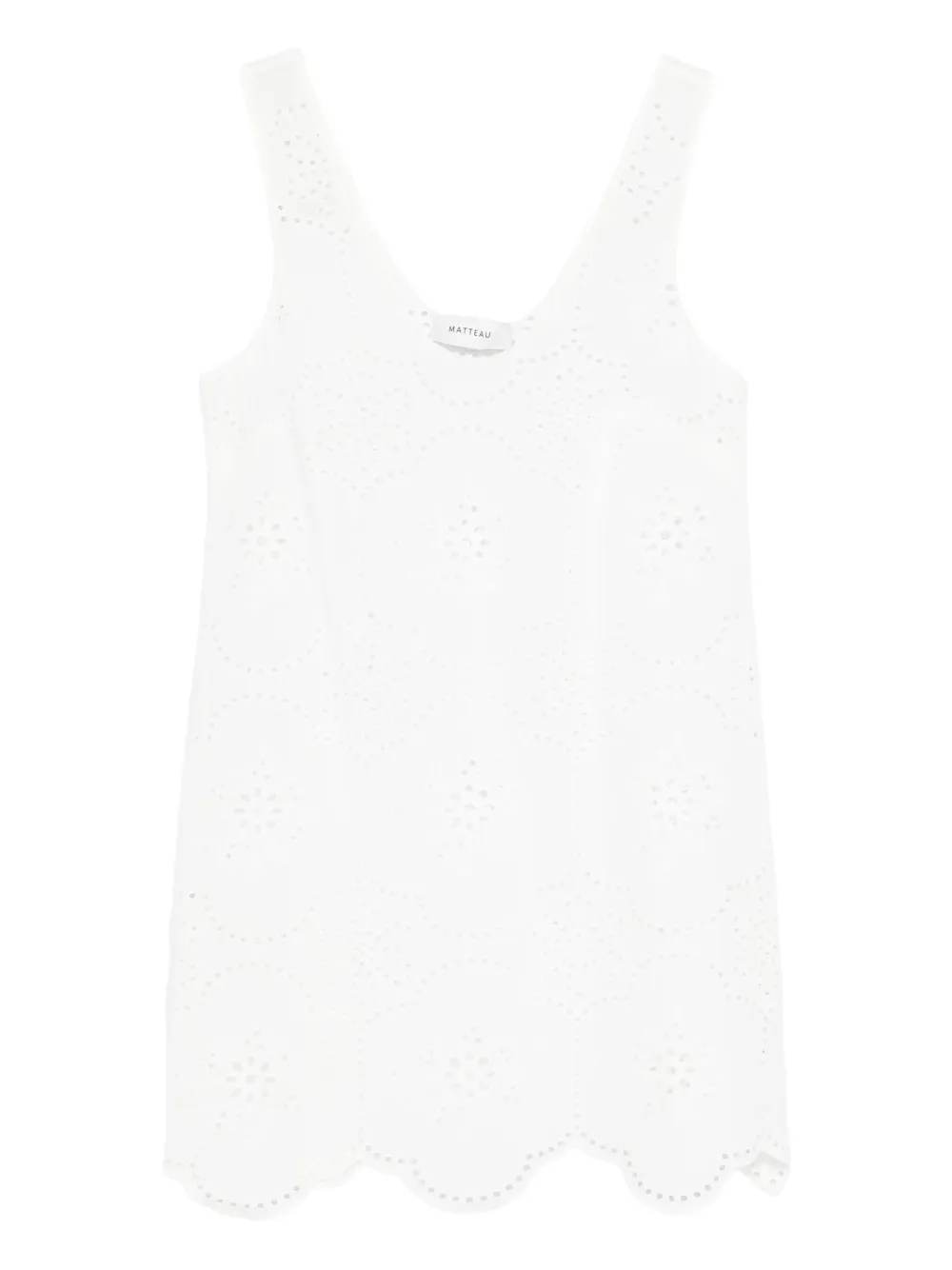 Платье с английской вышивкой Matteau, белый
Платье с английской вышивкой Matteau, белый