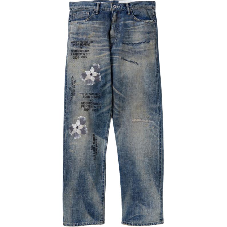 Джинсы yohji yamamoto x savage NEIGHBORHOOD, индиго
Джинсы yohji yamamoto x savage NEIGHBORHOOD, индиго