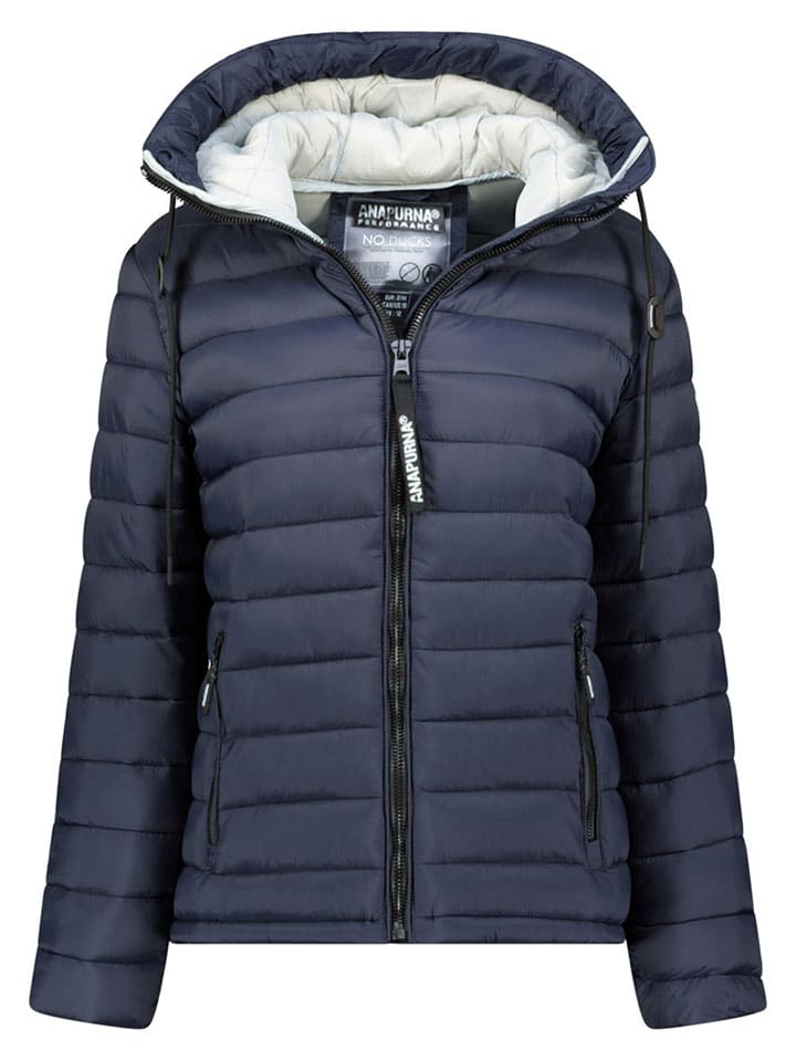 Стеганая куртка Азулана темно-синего цвета ANAPURNA
Стеганая куртка Азулана темно-синего цвета ANAPURNA