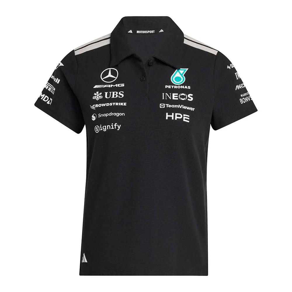 Поло с коротким рукавом adidas Mercedes-AMG Petronas F1 Team Engineers, черный
Поло с коротким рукавом adidas Mercedes-AMG Petronas F1 Team Engineers, черный