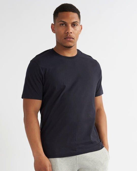 Мужская базовая футболка с круглым вырезом из 100% хлопка премиум-класса BCI Alse Studio, темно-синий
Мужская базовая футболка с круглым вырезом из 100% хлопка премиум-класса BCI Alse Studio, темно-синий