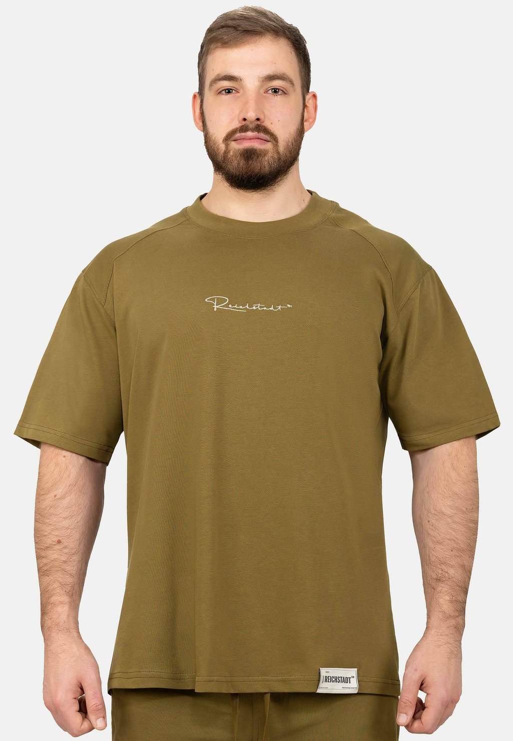 Базовая футболка SPORTS OVERSIZE Reichstadt, хаки
Базовая футболка SPORTS OVERSIZE Reichstadt, хаки