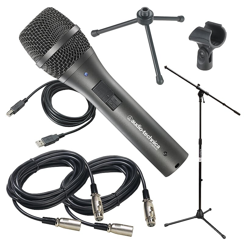 Динамический микрофон Audio-Technica AT2005USB Handheld Cardioid USB/XLR Dynamic Microphone
Динамический микрофон Audio-Technica AT2005USB Handheld Cardioid USB/XLR Dynamic Microphone