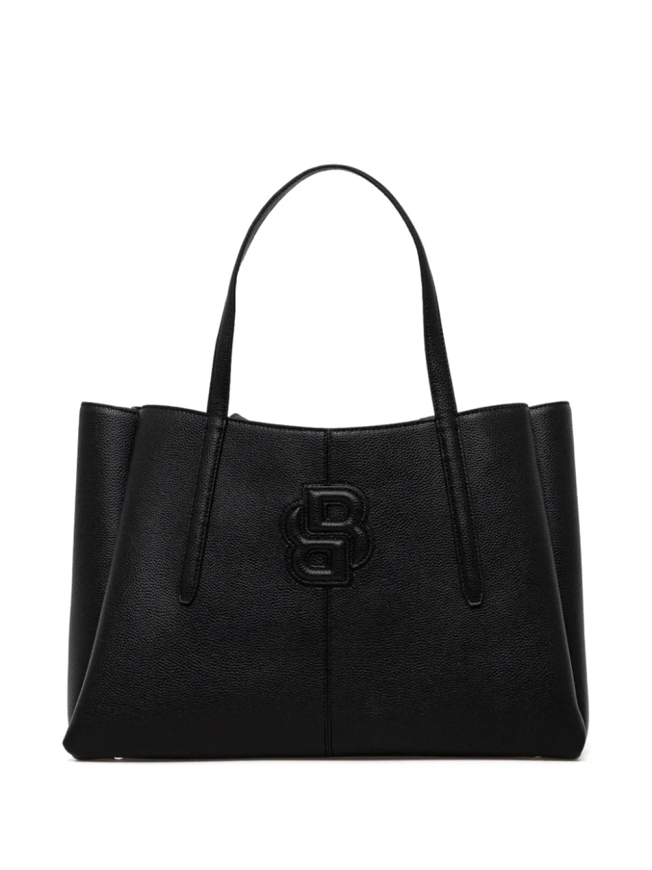 Сумка-тоут с тисненым логотипом BOSS, черный
Сумка-тоут с тисненым логотипом BOSS, черный