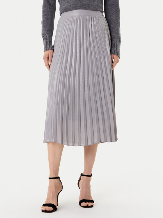 Плиссированная юбка regular fit 252-JPLISAN Morgan, серебряный
Плиссированная юбка regular fit 252-JPLISAN Morgan, серебряный