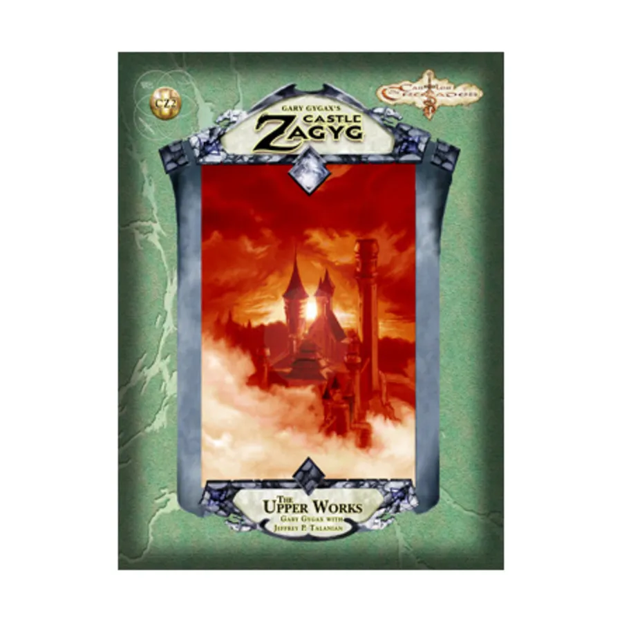 Бокс-сет Gary Gygax's Castle Zagyg II - The Upper Works, Castles & Crusades - Gary Gygax's Castle Zagyg (Troll Lord Games)
Бокс-сет Gary Gygax's Castle Zagyg II - The Upper Works, Castles & Crusades - Gary Gygax's Castle Zagyg (Troll Lord Games)