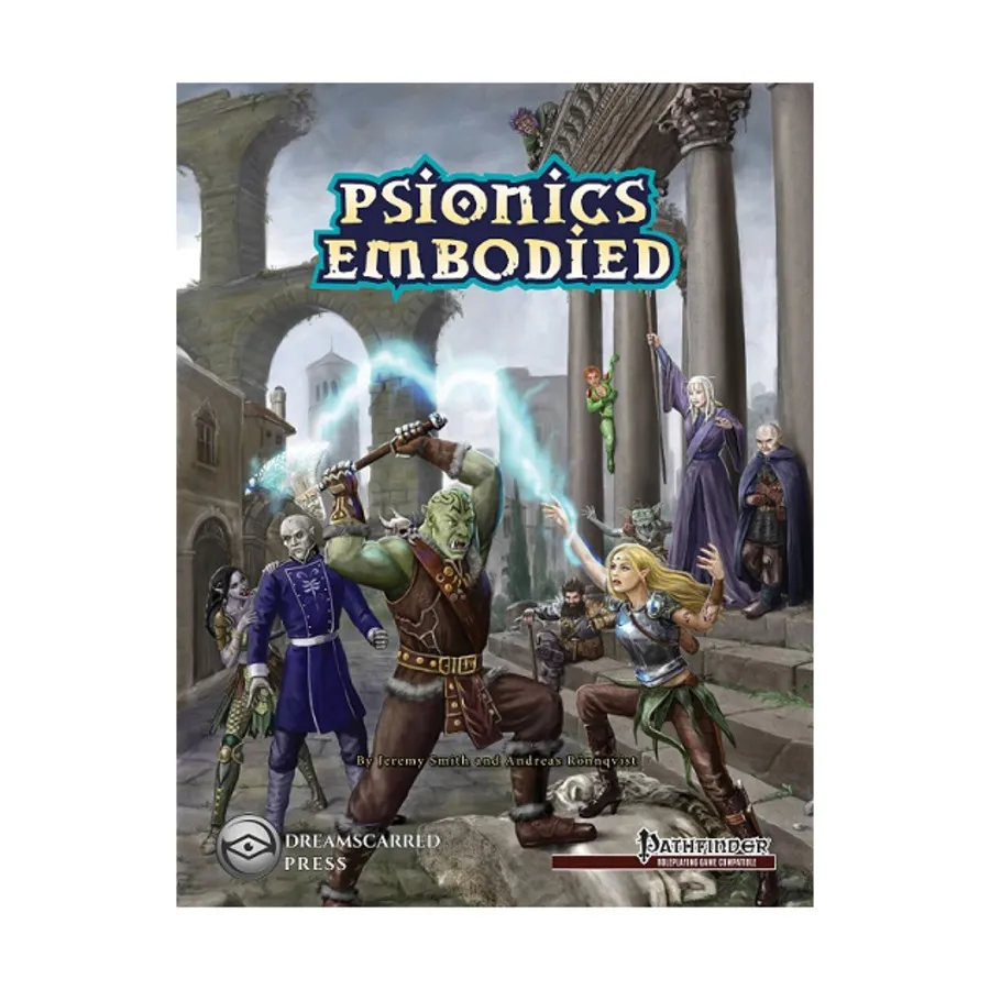 Psionics Embodied, Pathfinder (Dreamscarred Press), мягкая обложка
Psionics Embodied, Pathfinder (Dreamscarred Press), мягкая обложка