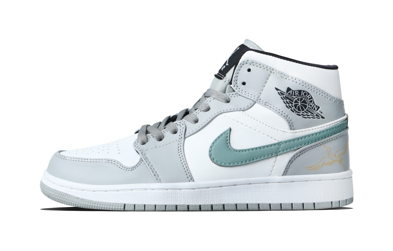 Jordan Кроссовки Air 1 Cyan Crane Holding Cloud, износостойкие, средней высоты, винтажные, баскетбольные, унисекс, серый
Jordan Кроссовки Air 1 Cyan Crane Holding Cloud, износостойкие, средней высоты, винтажные, баскетбольные, унисекс, серый