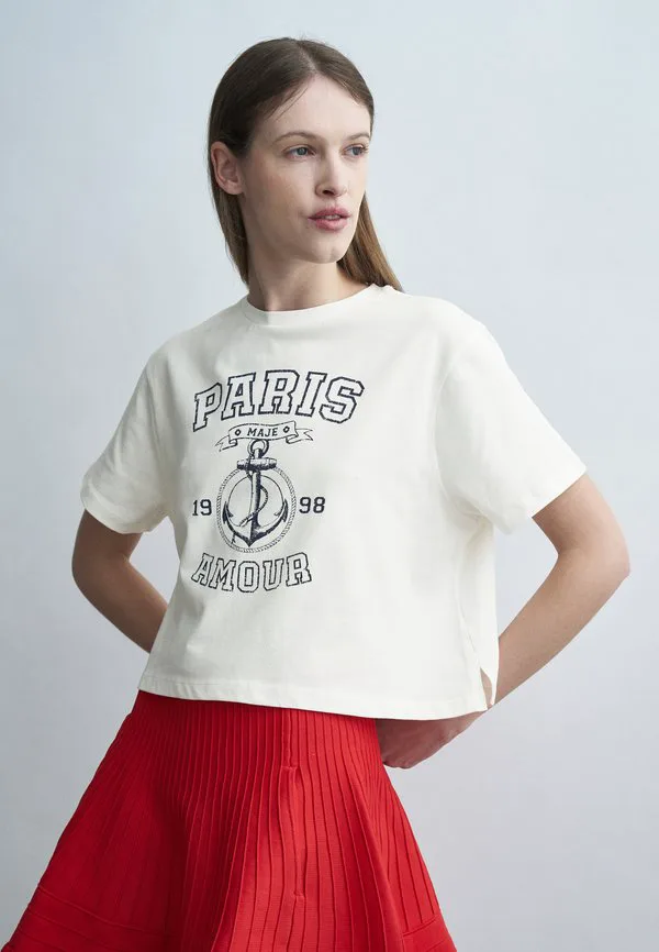 Футболка с принтом "тинк" Maje, White, Белый, Футболка с принтом "тинк" Maje, White
Футболка с принтом "тинк" Maje, White, Белый, Футболка с принтом "тинк" Maje, White