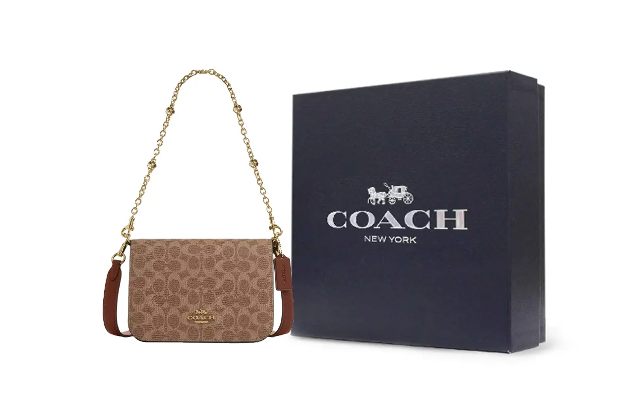 COACH Кожаная сумка через плечо Квинн
COACH Кожаная сумка через плечо Квинн