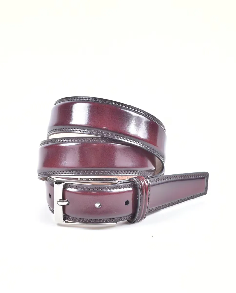 Гладкий блестящий ремень Olimpo, красный
Гладкий блестящий ремень Olimpo, красный