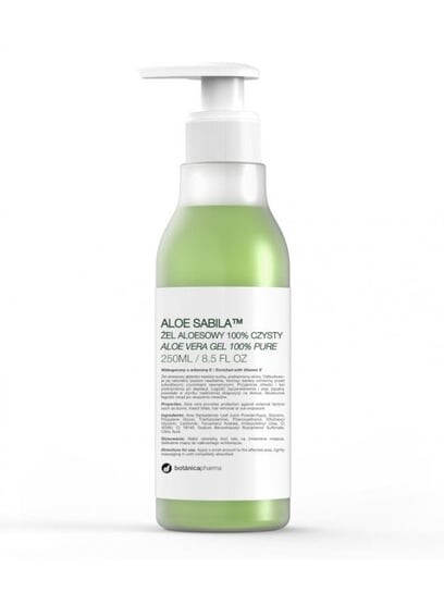 Гель алоэ Aloe Sabila 100% чистый, 250мл Botanicapharma
Гель алоэ Aloe Sabila 100% чистый, 250мл Botanicapharma