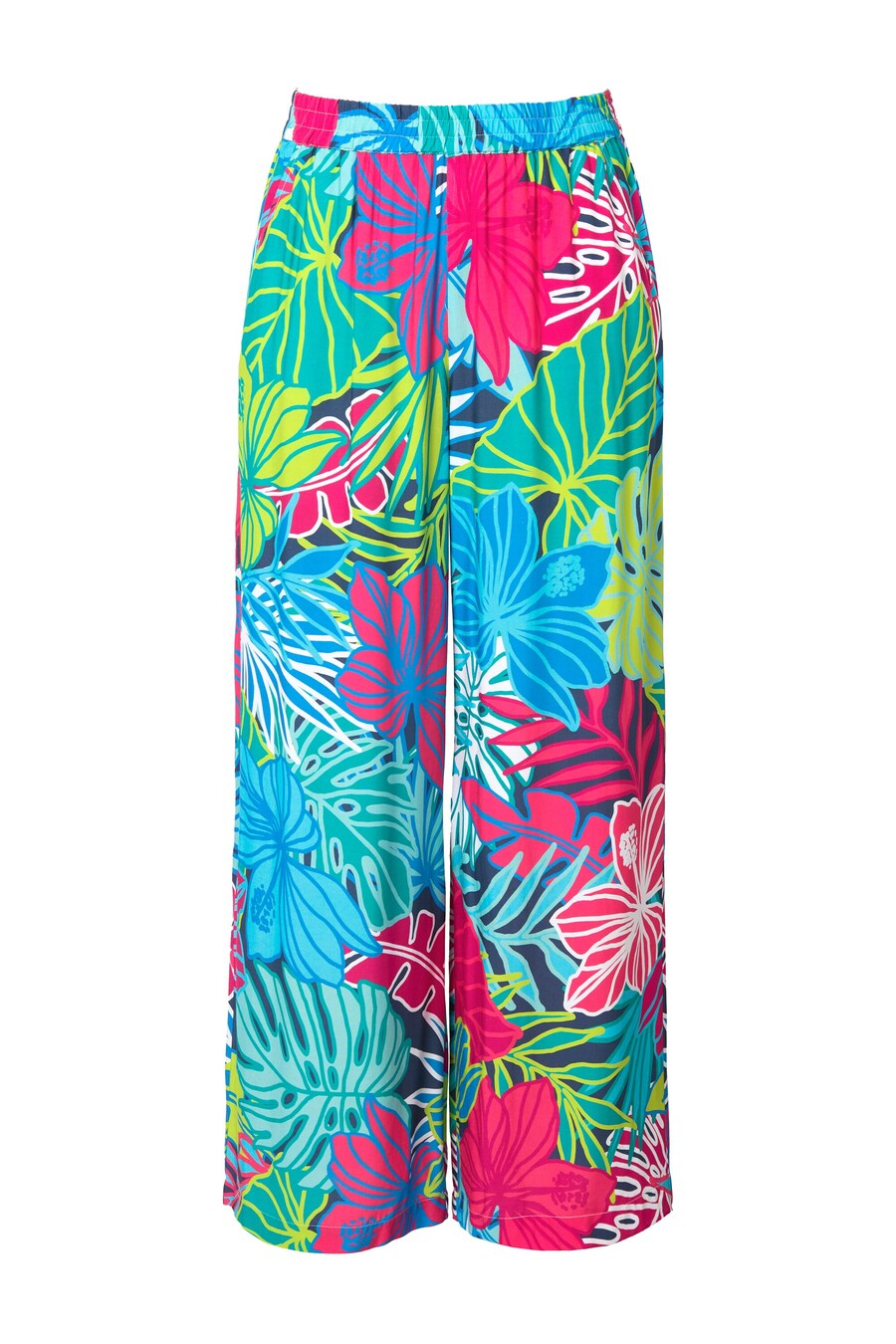 Широкие брюки Ulla Popken, синий
Широкие брюки Ulla Popken, синий