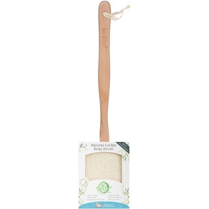 Плоская люфа с деревянной ручкой, So Eco
Плоская люфа с деревянной ручкой, So Eco