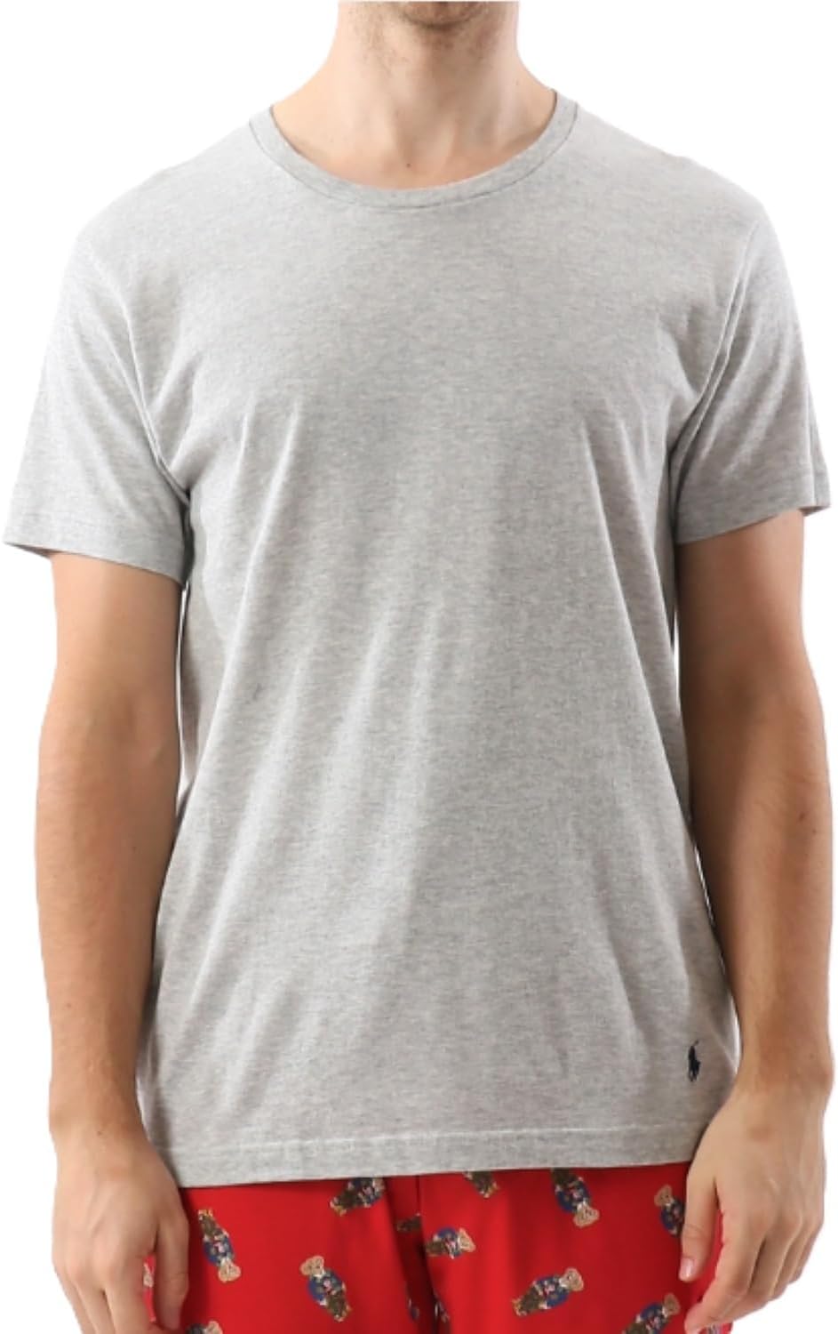 Мужская футболка POLO RALPH LAUREN с круглым вырезом и логотипом One-Point, однотонная, 100% хлопок, RM1-X001, меланжевый серый
Мужская футболка POLO RALPH LAUREN с круглым вырезом и логотипом One-Point, однотонная, 100% хлопок, RM1-X001, меланжевый серый