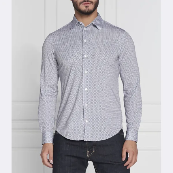 Рубашка узкого кроя Emporio Armani, синий
Рубашка узкого кроя Emporio Armani, синий