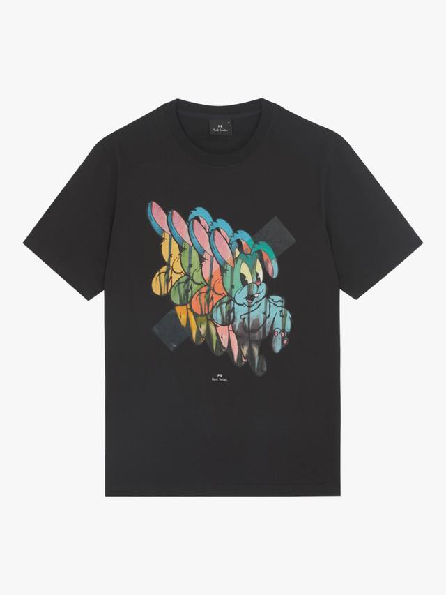 Хлопковая футболка Regular Fit с коротким рукавом и принтом Paul Smith, Black
Хлопковая футболка Regular Fit с коротким рукавом и принтом Paul Smith, Black