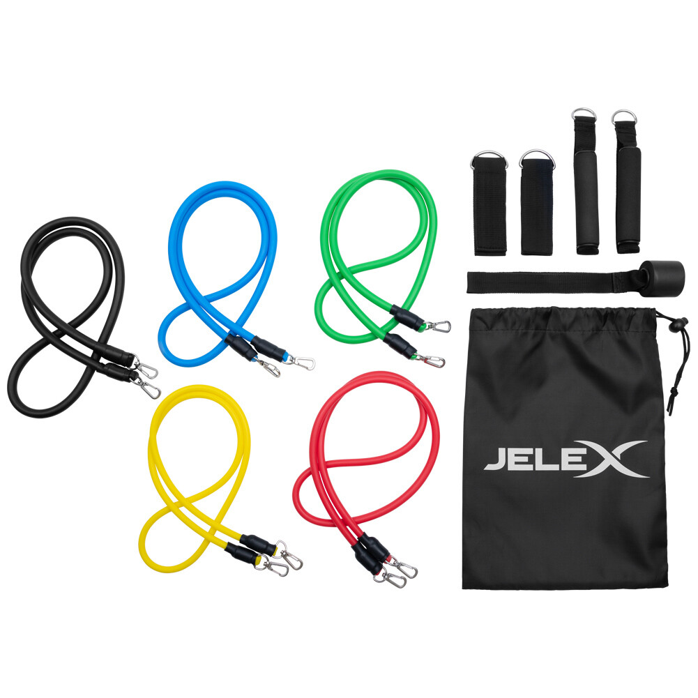 Набор эспандеров JELEX Fitness, 11 шт
Набор эспандеров JELEX Fitness, 11 шт