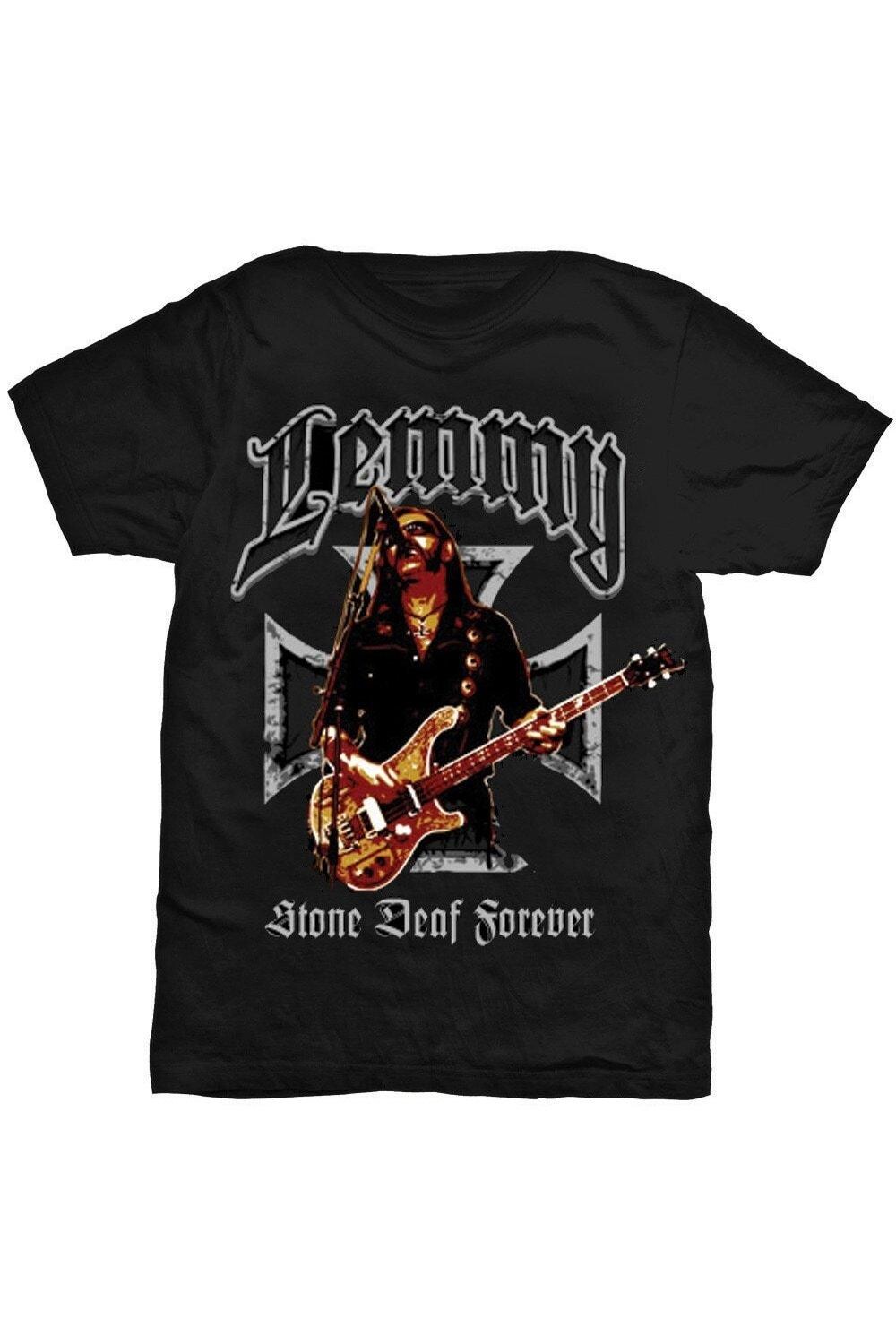 Футболка Iron Cross Stone Deaf Forever Lemmy, черный
Футболка Iron Cross Stone Deaf Forever Lemmy, черный