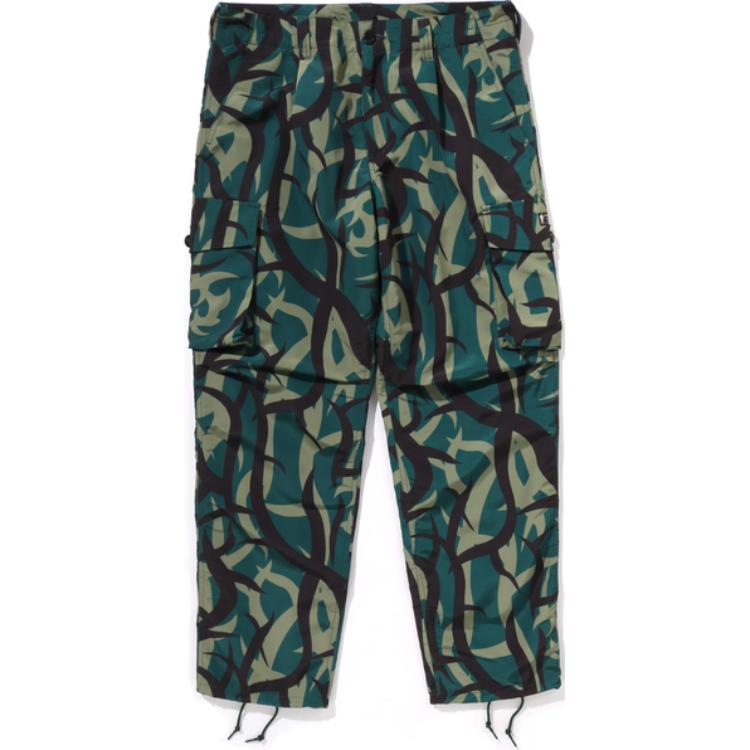 Bape trial camo regular fit штаны с 6 карманами A BATHING APE, зеленый
Bape trial camo regular fit штаны с 6 карманами A BATHING APE, зеленый