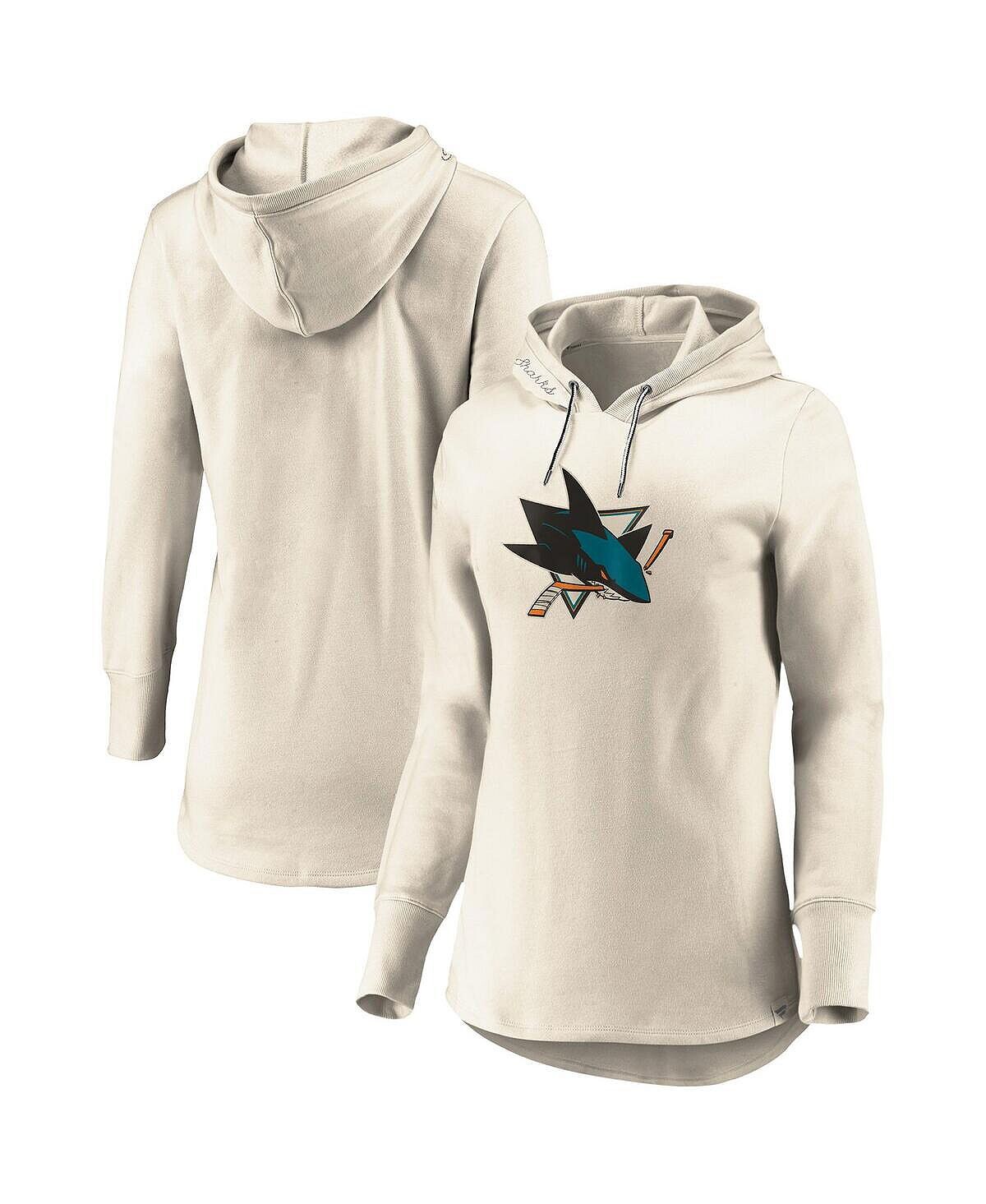 Женский фирменный флисовый пуловер с капюшоном San Jose Sharks True Classics Oatmeal Fanatics
Женский фирменный флисовый пуловер с капюшоном San Jose Sharks True Classics Oatmeal Fanatics