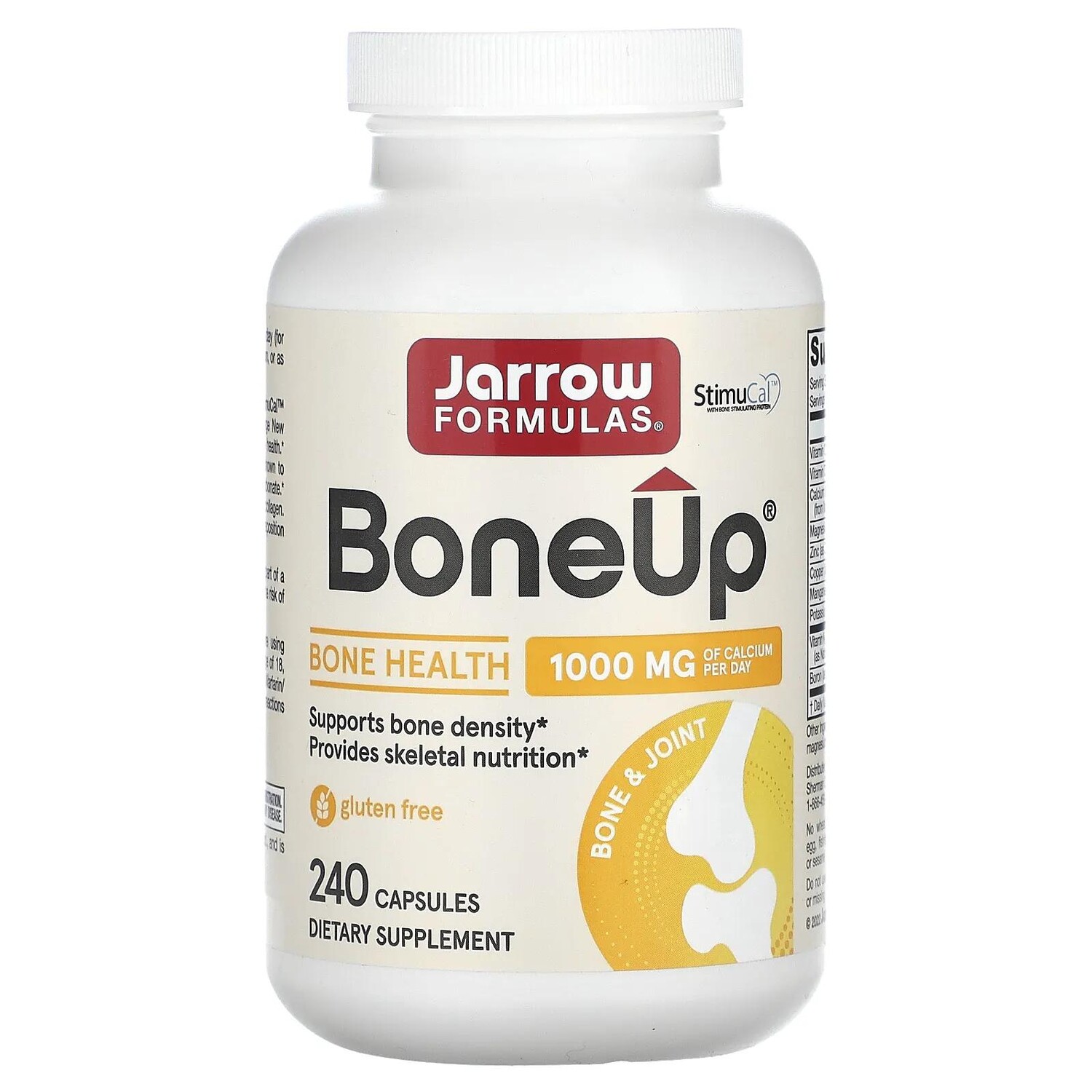 Jarrow Formulas Bone-Up усиленна формула кальция 240 капсул
Jarrow Formulas Bone-Up усиленна формула кальция 240 капсул