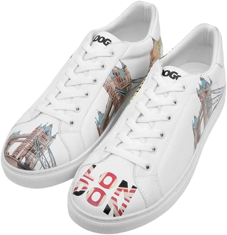 Кроссовки DOGO Casual для мужчин- веганские кожаные и уникальные кроссовки для ходьбы для мужчин, It's the Time for London
Кроссовки DOGO Casual для мужчин- веганские кожаные и уникальные кроссовки для ходьбы для мужчин, It's the Time for London