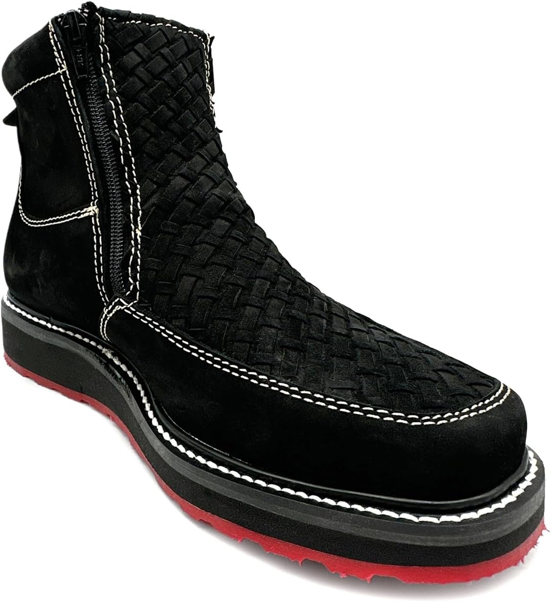 Мужские ковбойские сапоги Western Shops с квадратным носком из кожи и двойной молнией Petatillo The Western Shops, черный
Мужские ковбойские сапоги Western Shops с квадратным носком из кожи и двойной молнией Petatillo The Western Shops, черный