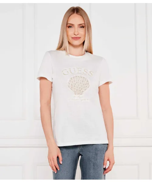 Футболка Regular fit Guess Swimwear, белый
Футболка Regular fit Guess Swimwear, белый