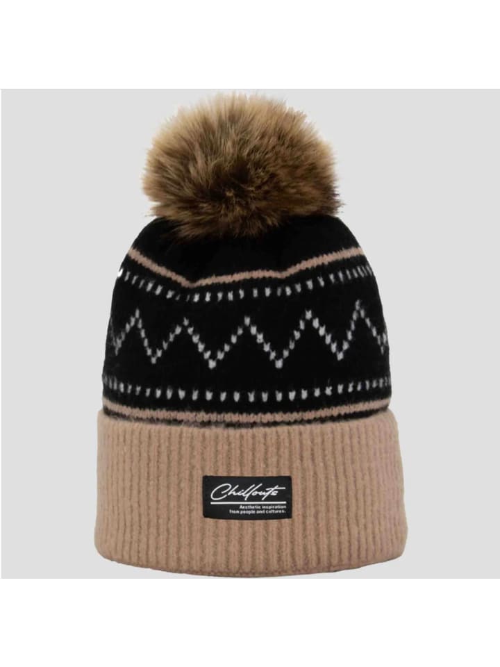 Шапка-помпон Эллы черного цвета Chillouts Headwear
Шапка-помпон Эллы черного цвета Chillouts Headwear