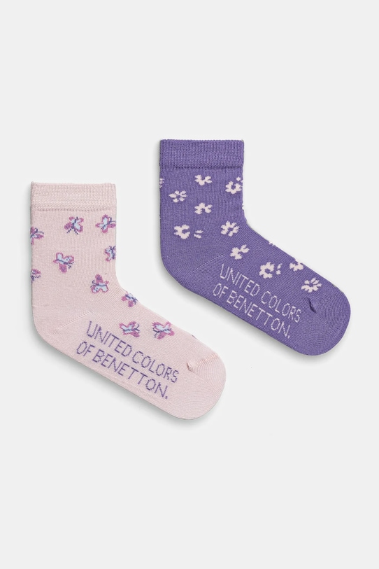 Детские носки 2 пары United Colors Of Benetton, фиолетовый
Детские носки 2 пары United Colors Of Benetton, фиолетовый