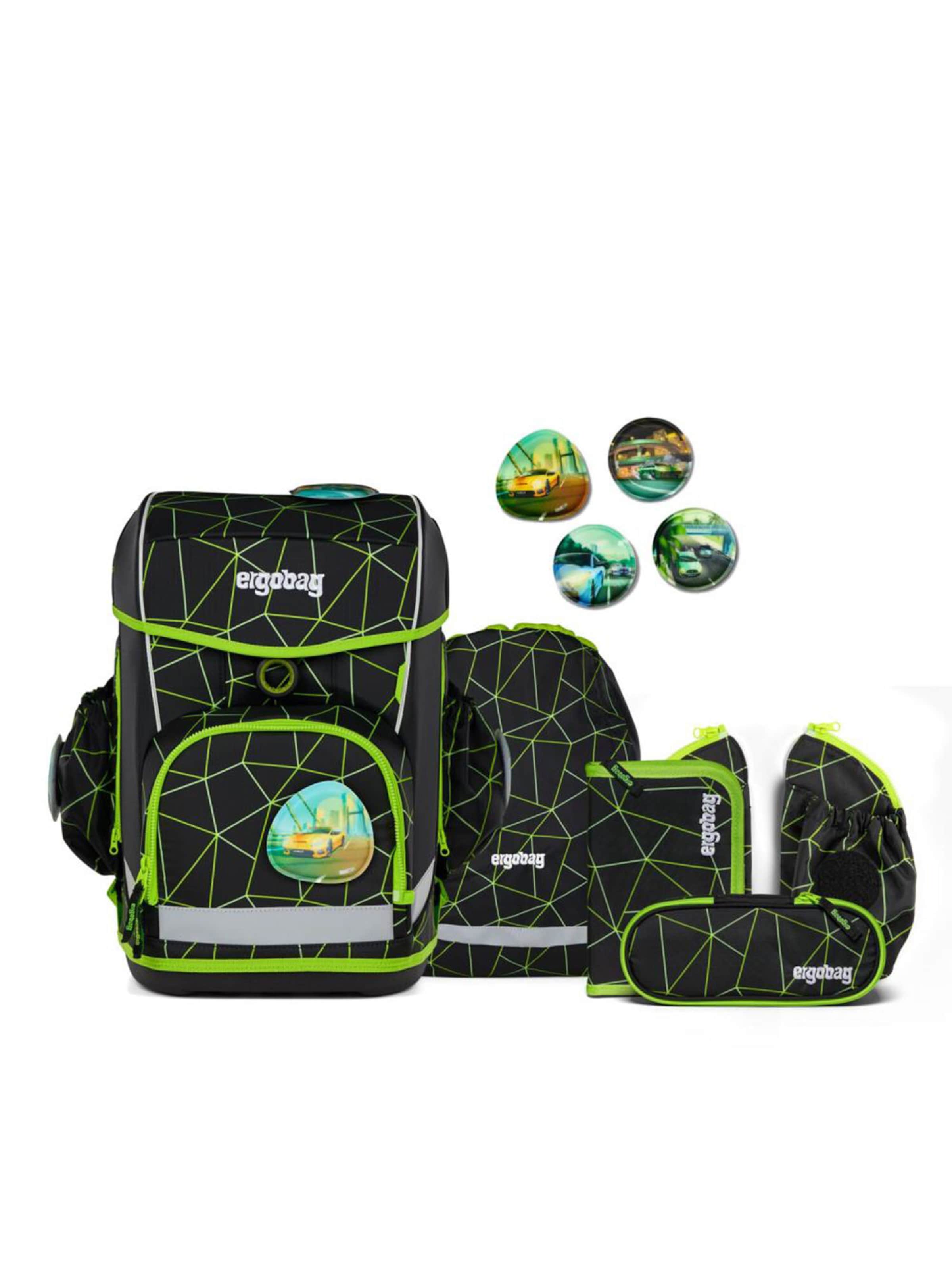 Ergobag Рюкзак 'Cubo Light Schulranzen Set' в неоново-зеленом цвете
Ergobag Рюкзак 'Cubo Light Schulranzen Set' в неоново-зеленом цвете