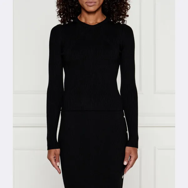 Шерстяной вязаный свитер обычного кроя Pinko, черный
Шерстяной вязаный свитер обычного кроя Pinko, черный