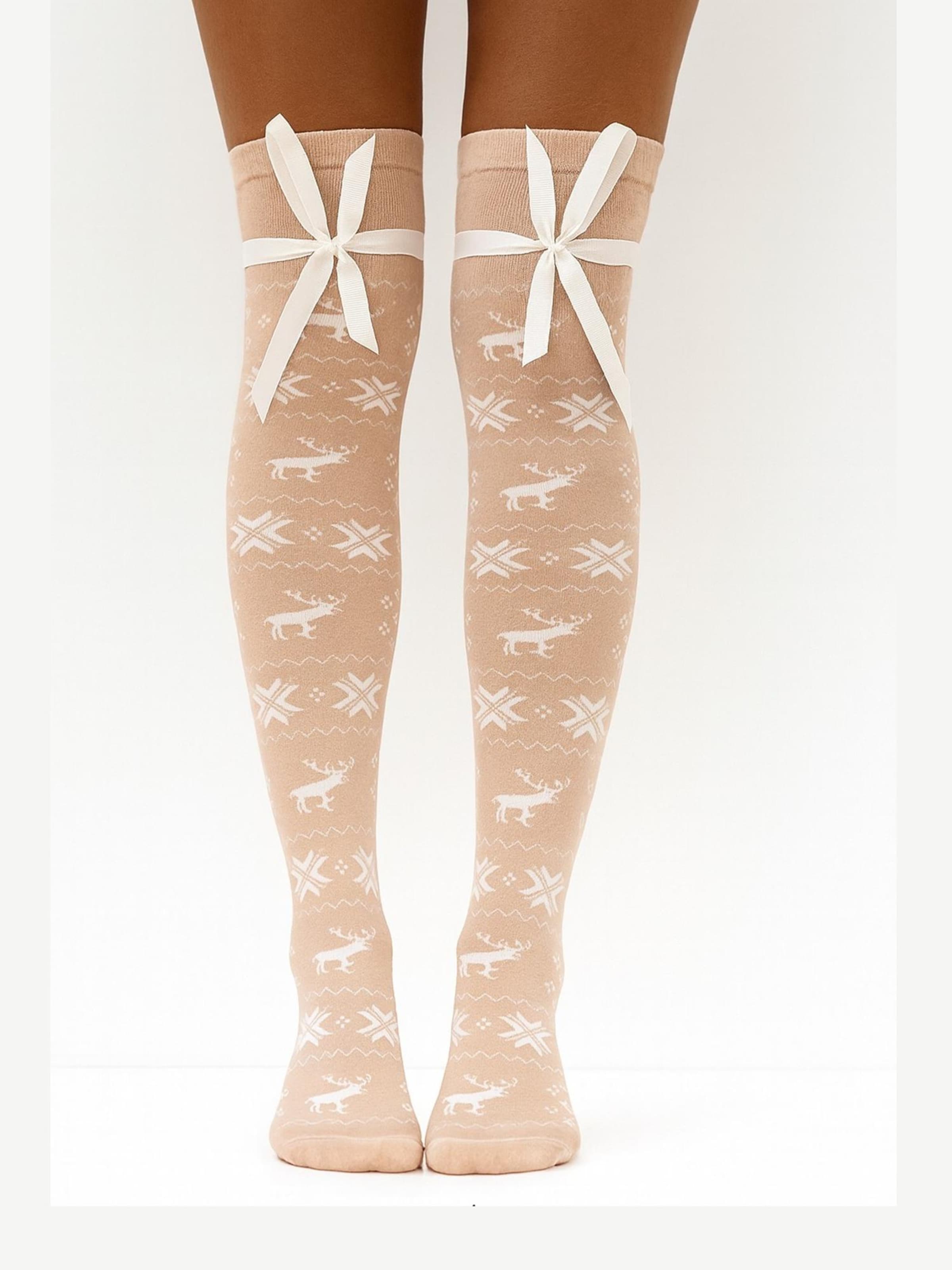 Lycille Носочки выше колена в бежевом
Lycille Носочки выше колена в бежевом