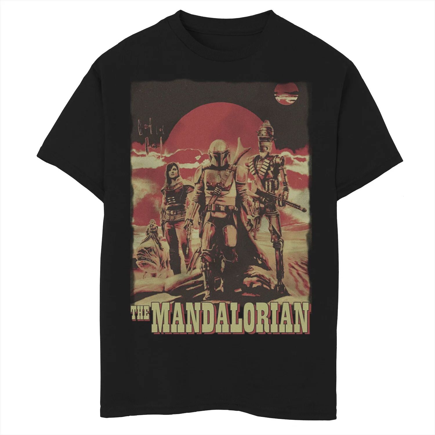 Футболка с рисунком «Звездные войны: Мандалорский космический ковбой и друзья» для мальчиков 8–20 лет Star Wars
Футболка с рисунком «Звездные войны: Мандалорский космический ковбой и друзья» для мальчиков 8–20 лет Star Wars