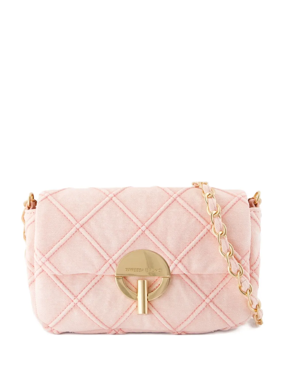 Сумка через плечо с цепочкой и стежкой Moon Vanessa Bruno, розовый
Сумка через плечо с цепочкой и стежкой Moon Vanessa Bruno, розовый