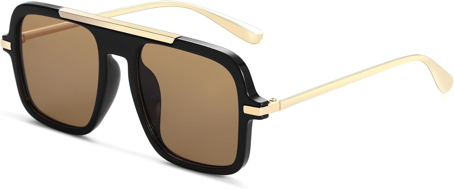 Длинные ретро-солнцезащитные очки-авиаторы квадратной формы для женщин, модные, в стиле 70-х, с большой оправой и защитой от УФ-излучения UV400, модель A2256 A LONG, Black Frame/Brown Lens
Длинные ретро-солнцезащитные очки-авиаторы квадратной формы для женщин, модные, в стиле 70-х, с большой оправой и защитой от УФ-излучения UV400, модель A2256 A LONG, Black Frame/Brown Lens