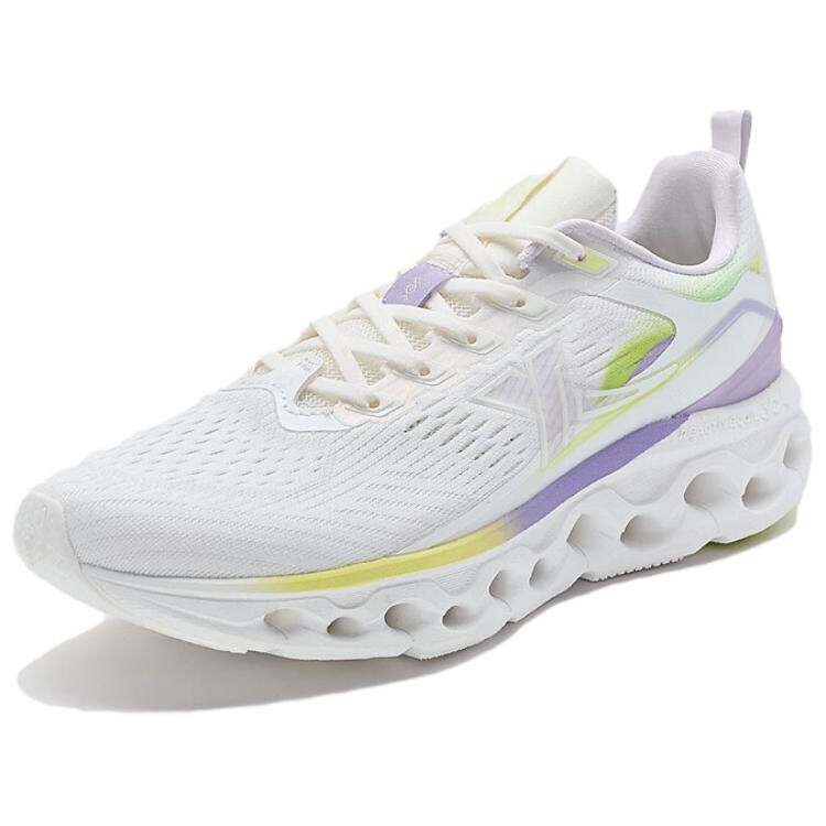 Кроссовки женские с низким верхом, белые, фиолетовые и желтые Xtep
Кроссовки женские с низким верхом, белые, фиолетовые и желтые Xtep