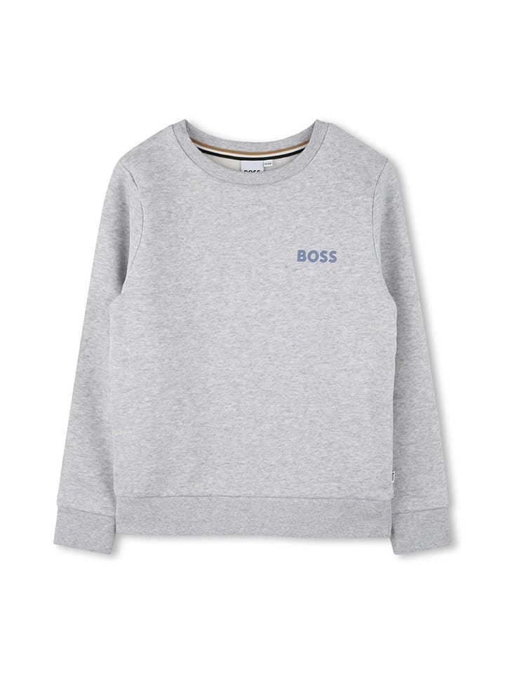 Толстовка серого цвета Hugo Boss Kids
Толстовка серого цвета Hugo Boss Kids